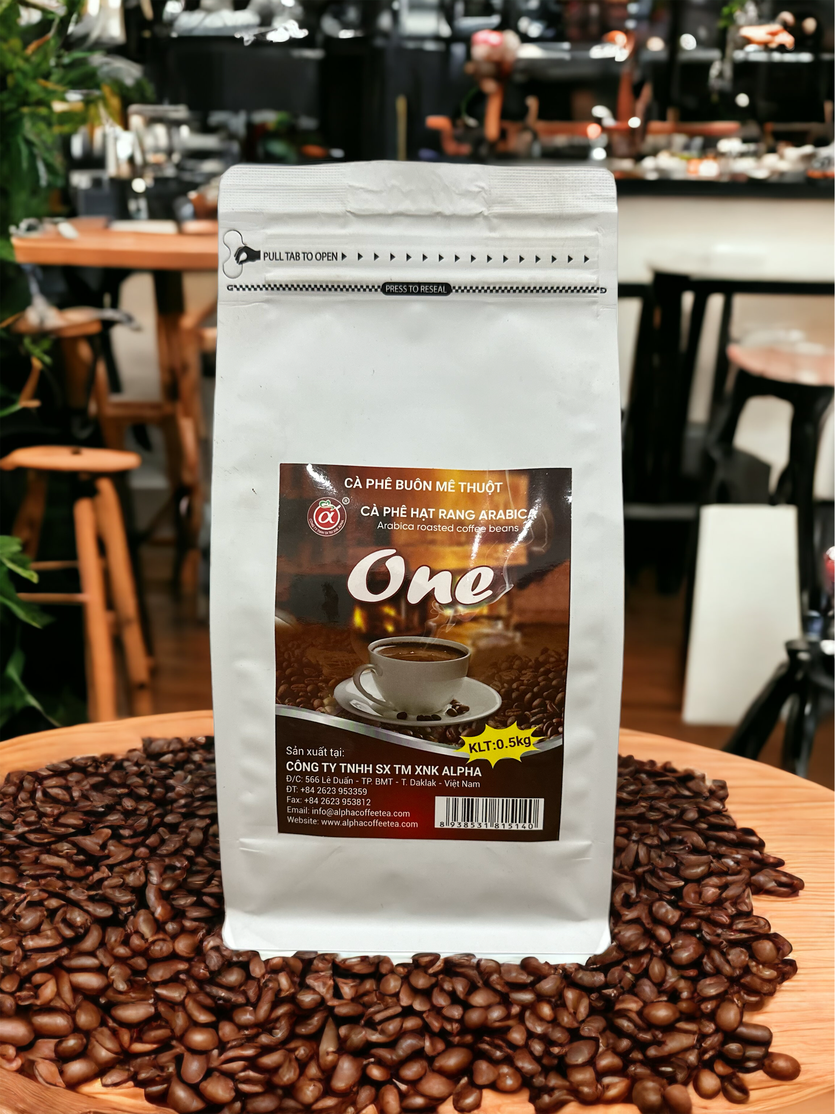 Cà phê hạt rang Arabica S18 500g